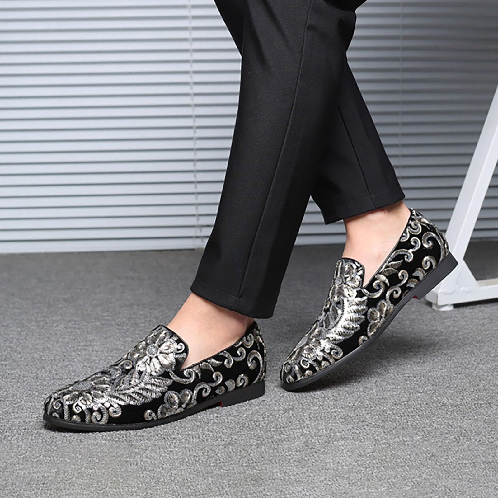 Mocasines retro de piel sintética para hombre, ligeros, casuales, zapatos