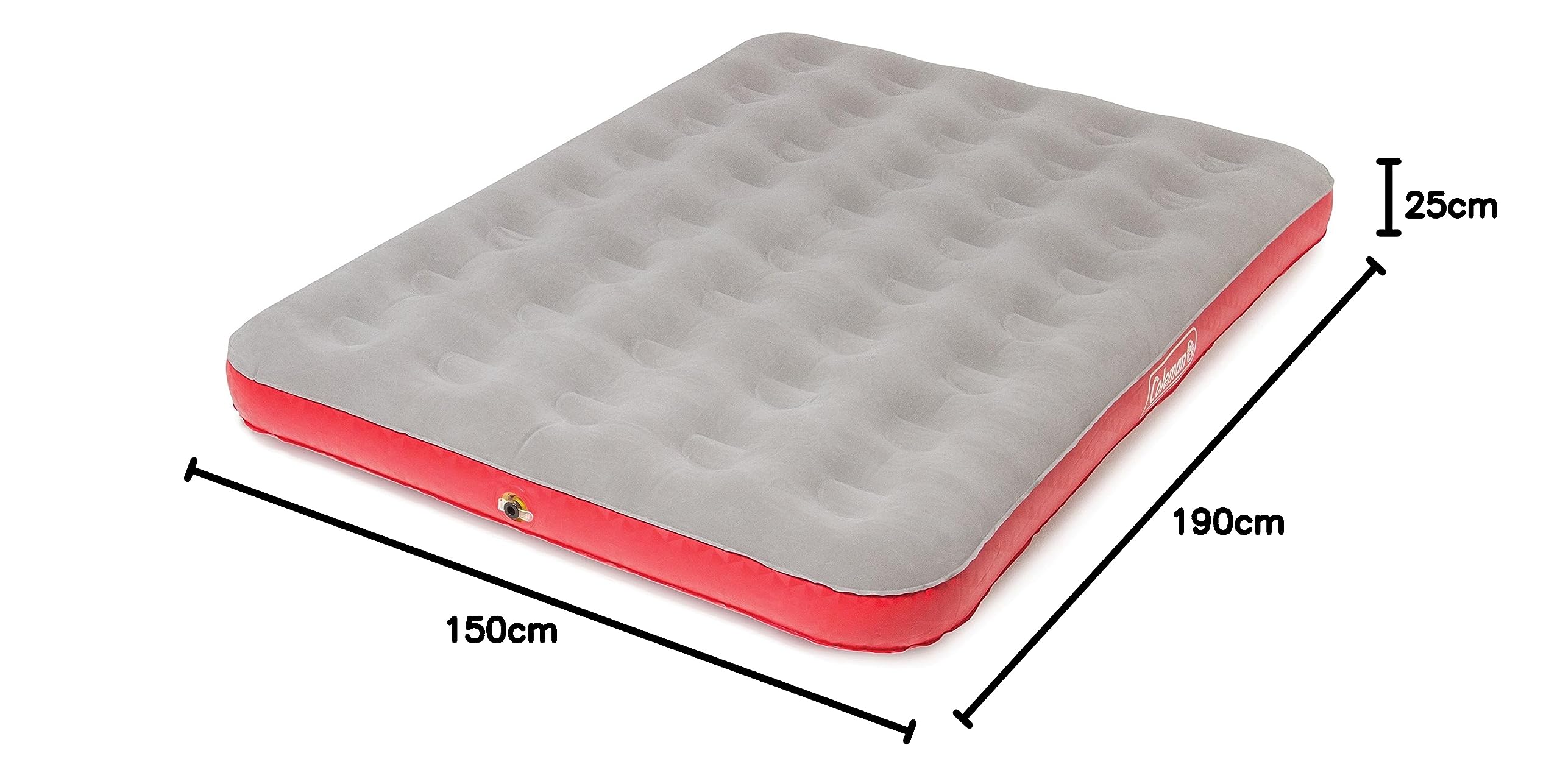 未使用 コールマン SELF INFLATABLE MATTRESS FULL Coleman Quick Bed Plus Single High Airbed Mattress, Full