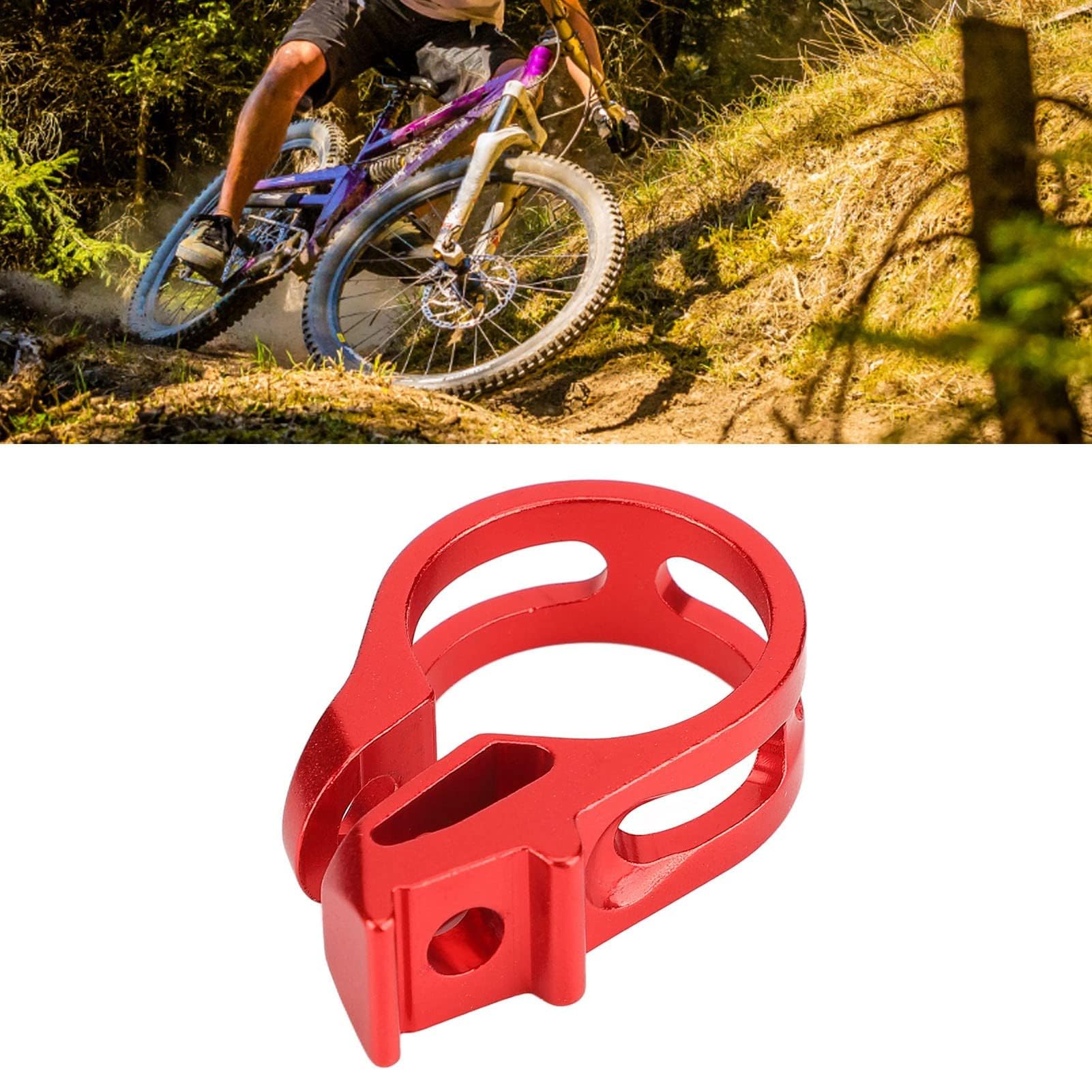 Alomejor Morsetto del Grilletto del Cambio della Bici Morsetto per Bici in Lega di Alluminio Morsetto per Grilletto da 22,2 Mm per X7 X9 X0 XX XO1 XX1