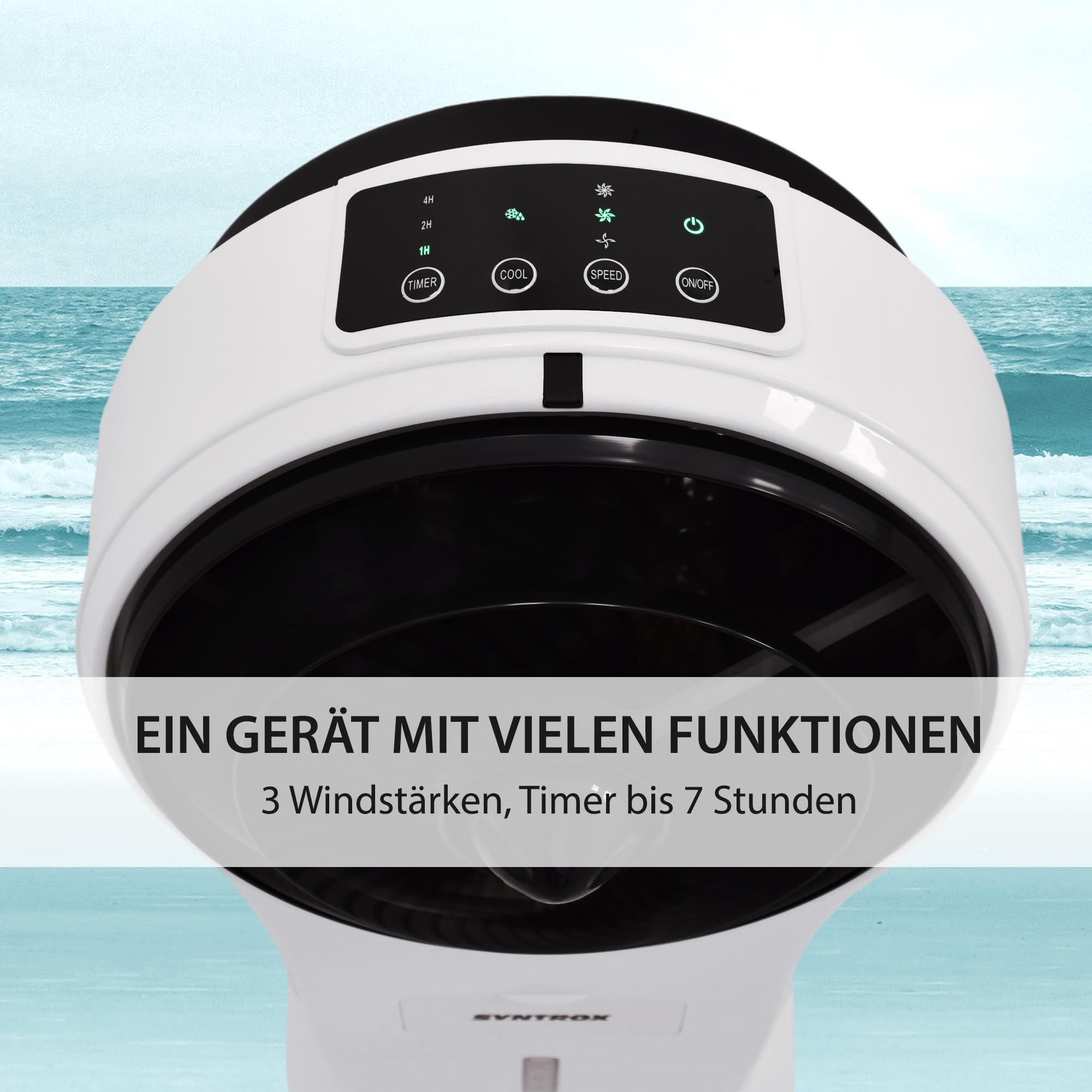 Luftkühler Refresh mit Fernbedienung (4 in1 Multifunktionsgerät)
