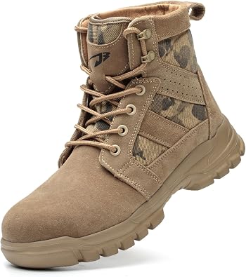 Safety Shoes, Womens, Mens, Anti-Slip, Work Shoes, Lightweight, Steel Toe Core, Breathable, Work Boots