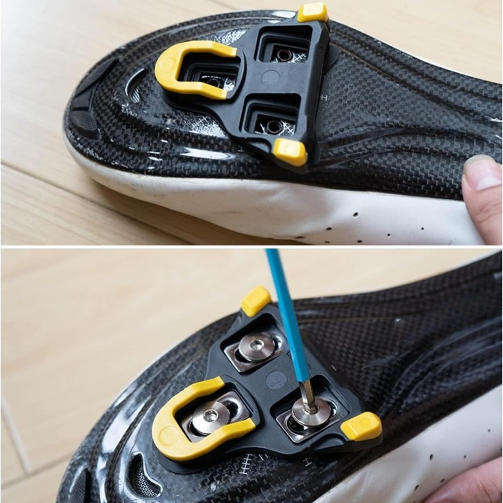 Amazon.com : NELboNs Road Bike Pedal Cleat Spacer Shims Compatible
