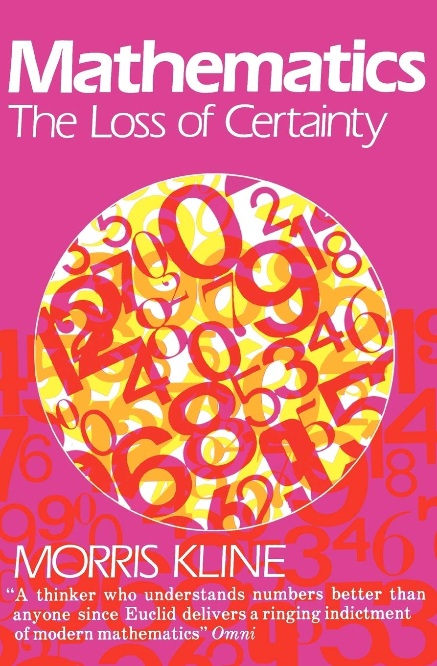 Mathematics: The Loss of Certainty (Galaxy Books): 686