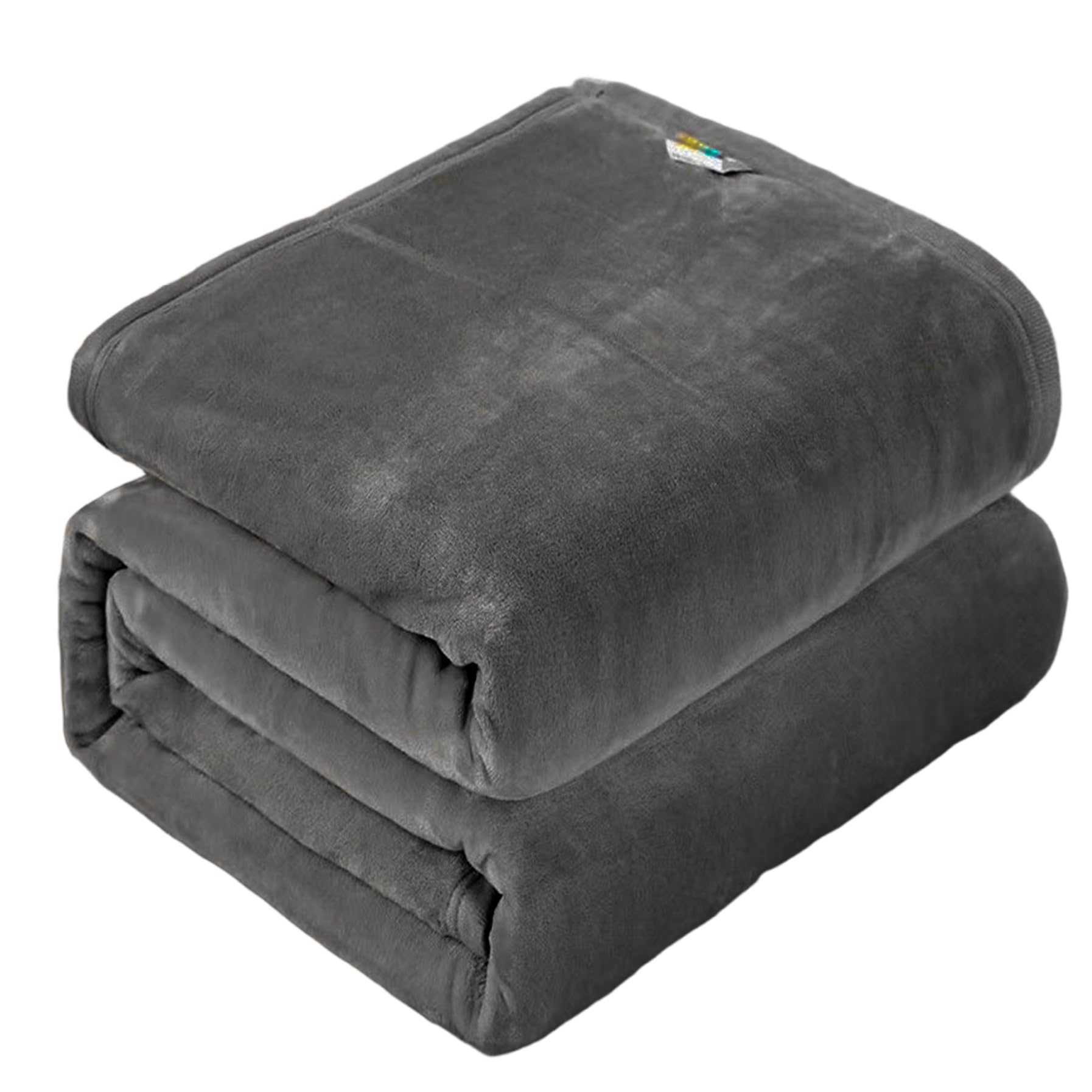 Couverture en peluche douce 100x150 cm lavable pour lit et canapé