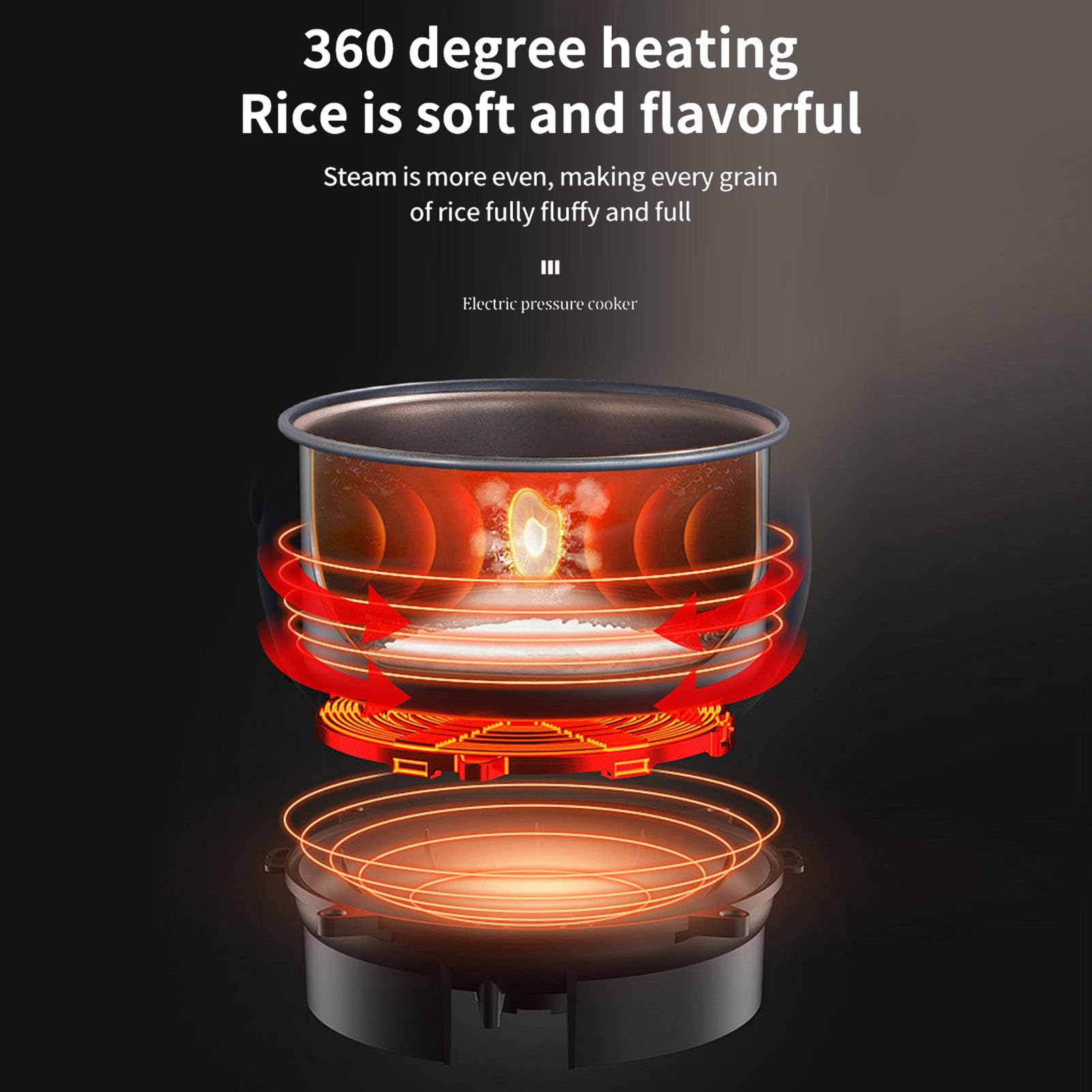 SENECESLI Mini Cuociriso, Mini Cuociriso con Griglia a Vapore, Piccola Macchina per Riso Elettrica Multifunzionale Antiaderente con 300 W 1,8 L, una funzionalità di Cottura Chiave per (Spina europea