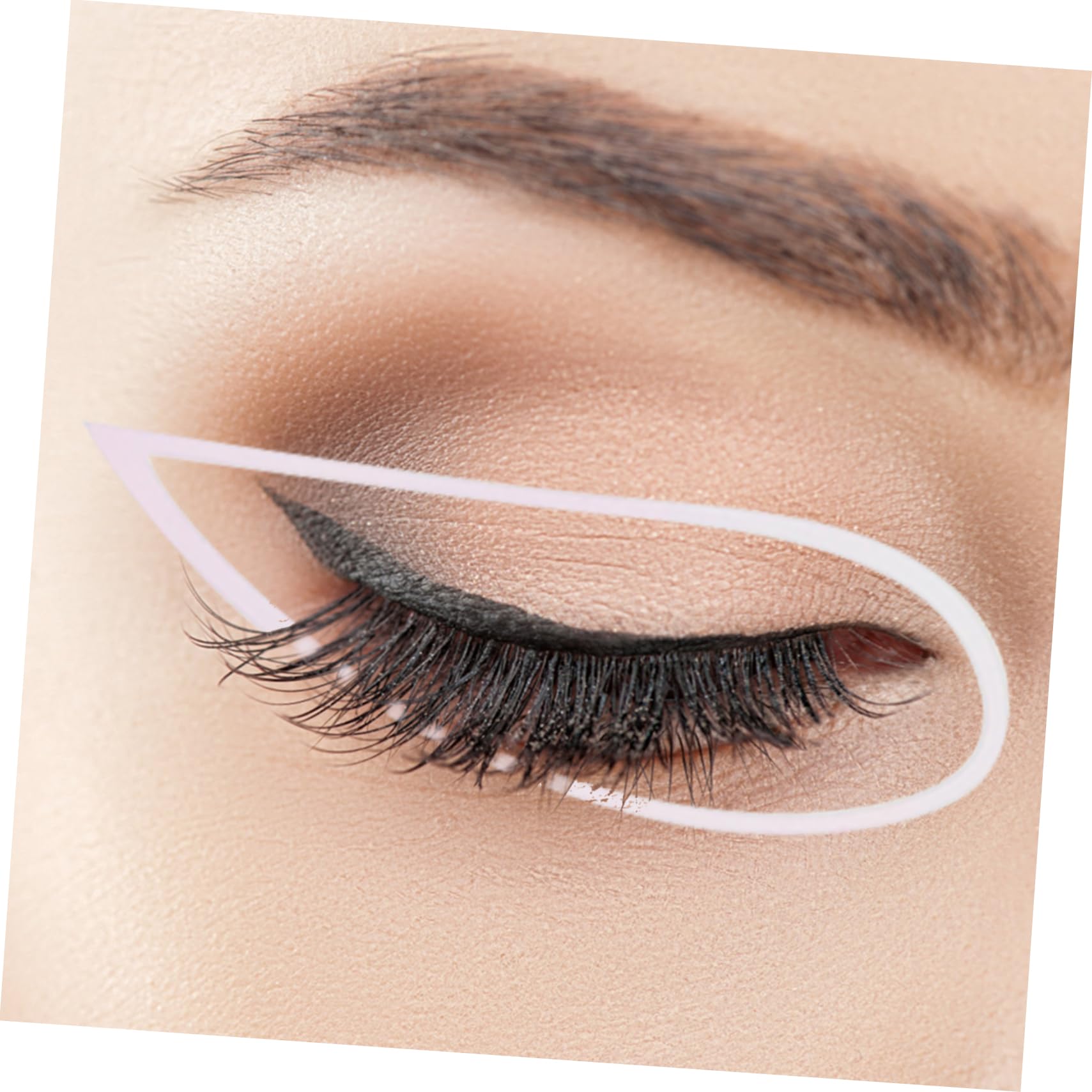 Healeved 20sets Stick Eyeliner Impermeabili Kit Adesivi Per Makeup Facile Applicazione e Decorazione Per e Ragazze Per Occasione