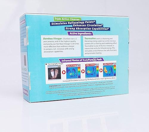 Miniatura 6 de 2 almohadillas de limpieza profunda para pies, pruebas disponibles para almohadillas usadas, parche de bambú para pies (también conocido como