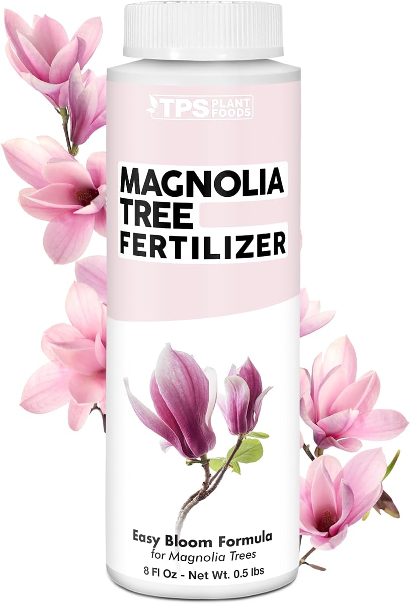 Magnolia Tree Fertilizer – Liquid Plant Food for Blooms and Roots, 8 oz | Encourages More Flower Buds, Supports Root Development, Saucer & Star Varieties, Potted & In-Ground Use