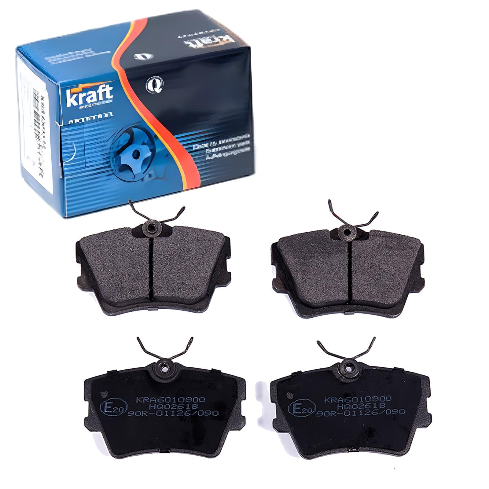 Kraft Automotive 6010900 - Kit Pastiglie Freno, Freno A Disco-image