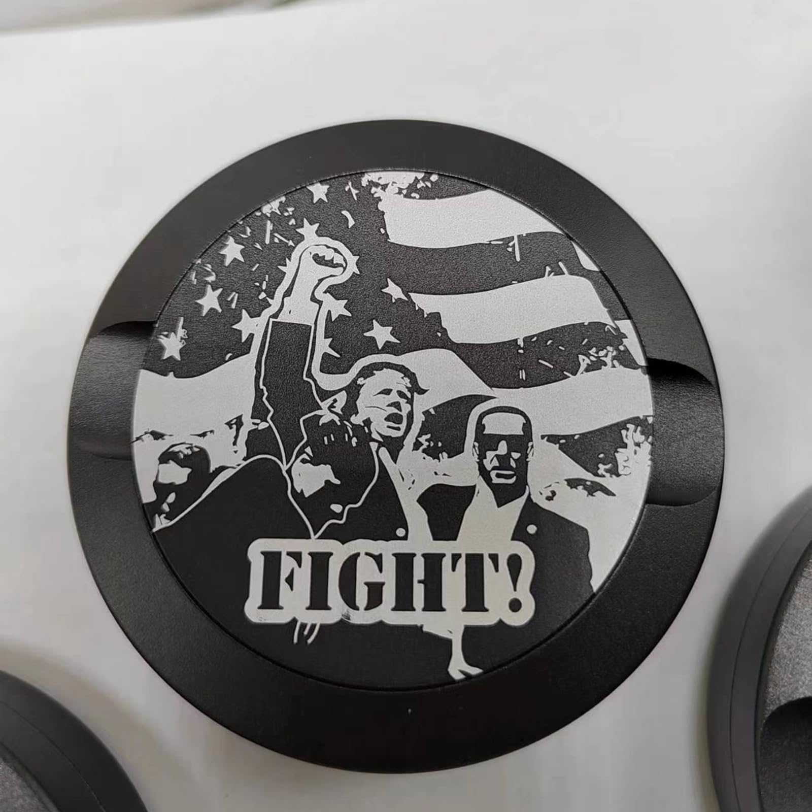 Metal Snus Can Aluminum cans Container box Smell Proof Container Donald Trump Fight Fist 2024