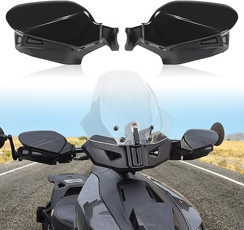 CPOWACE Protector de manos, deflector de viento compatible con Can-Am Ryker todos los modelos de accesorios de repuesto #219400894 de plástico para disponible en Yaxa Colombia