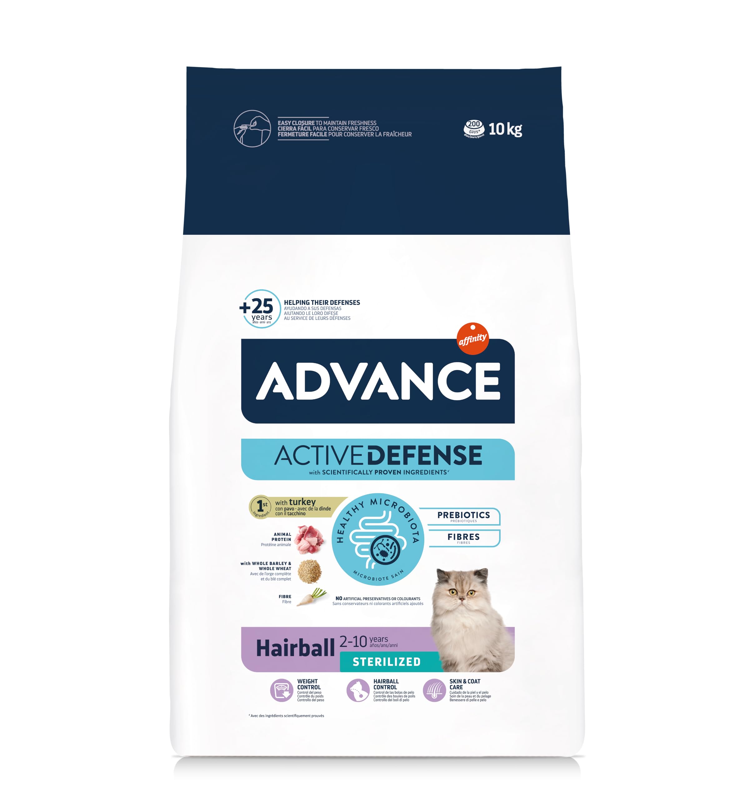 Advance Cat Sterilized Hairball 10 Kg