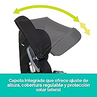 Vista 5 de Baby Trend Cover Me™ - Asiento convertible 4 en 1 para automóvil, color luna oscura