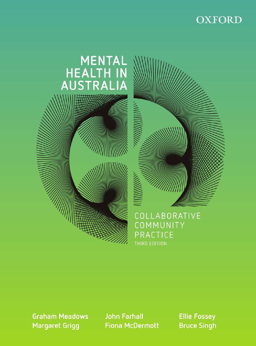 Mental Health in Australia: Collaborative Community Practice, Third ...