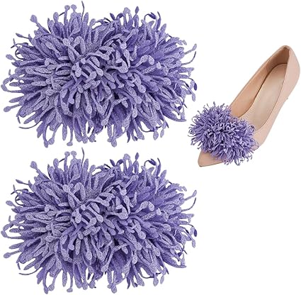 FINGERINSPIRE 3D Stof Bloem Schoen Clips Afneembare Hoge Hakken Gesp Bruiloft Doek Kunstbloem Decor Charms Unieke Verbrande Rand Versiering voor Flats Pompen
