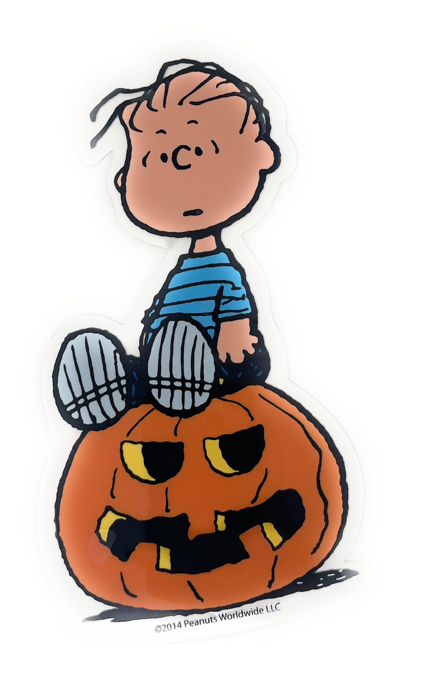 Amazon.com: PRODUCTWORKS Peanuts Window Clings Halloween Decor