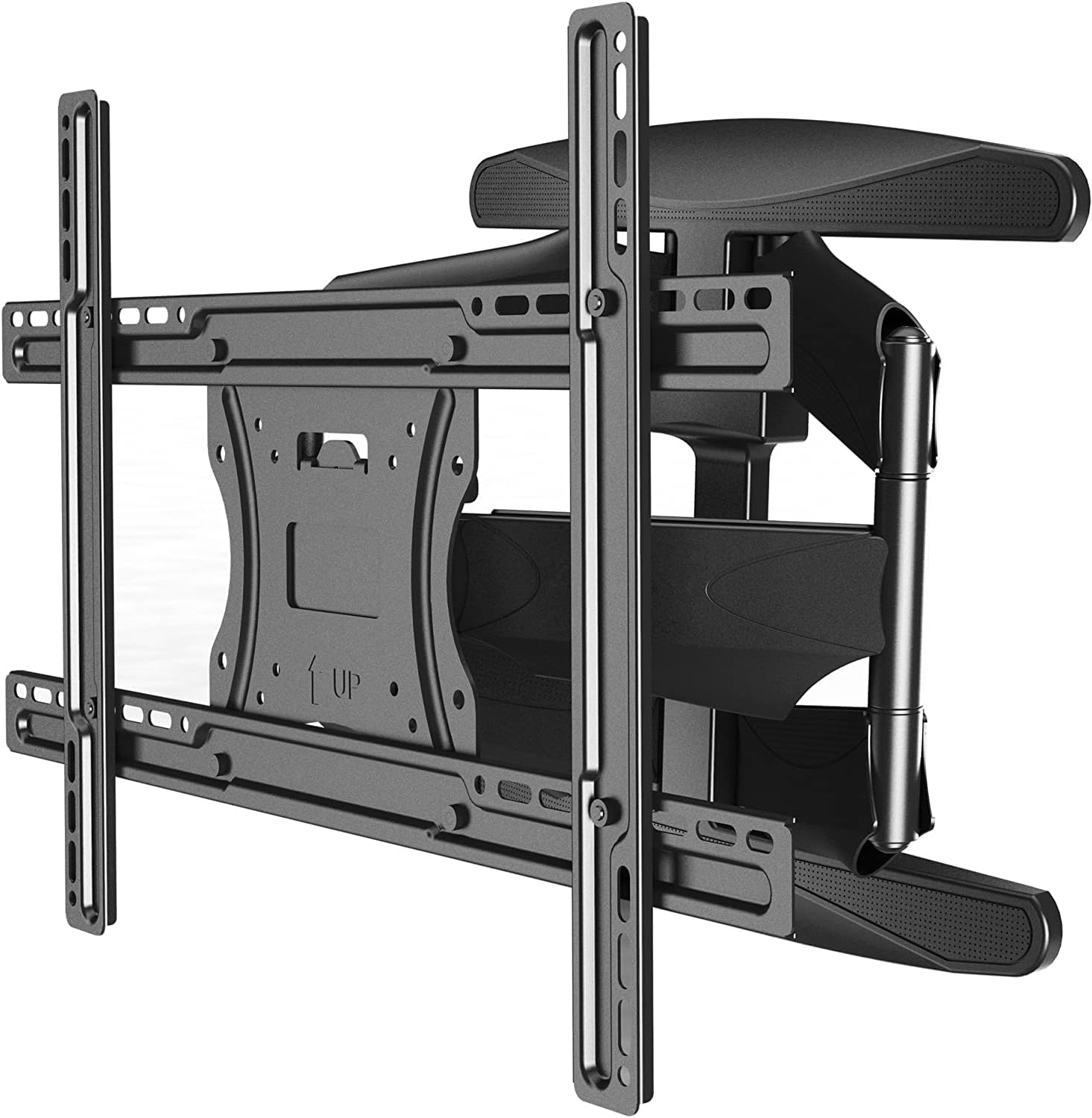 Rear view of NB P6 TV mount with TV bracket