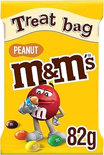 M&M'S Peanut Bulk Box, Chocolate Gifts & Treat Bags, 16 Pack