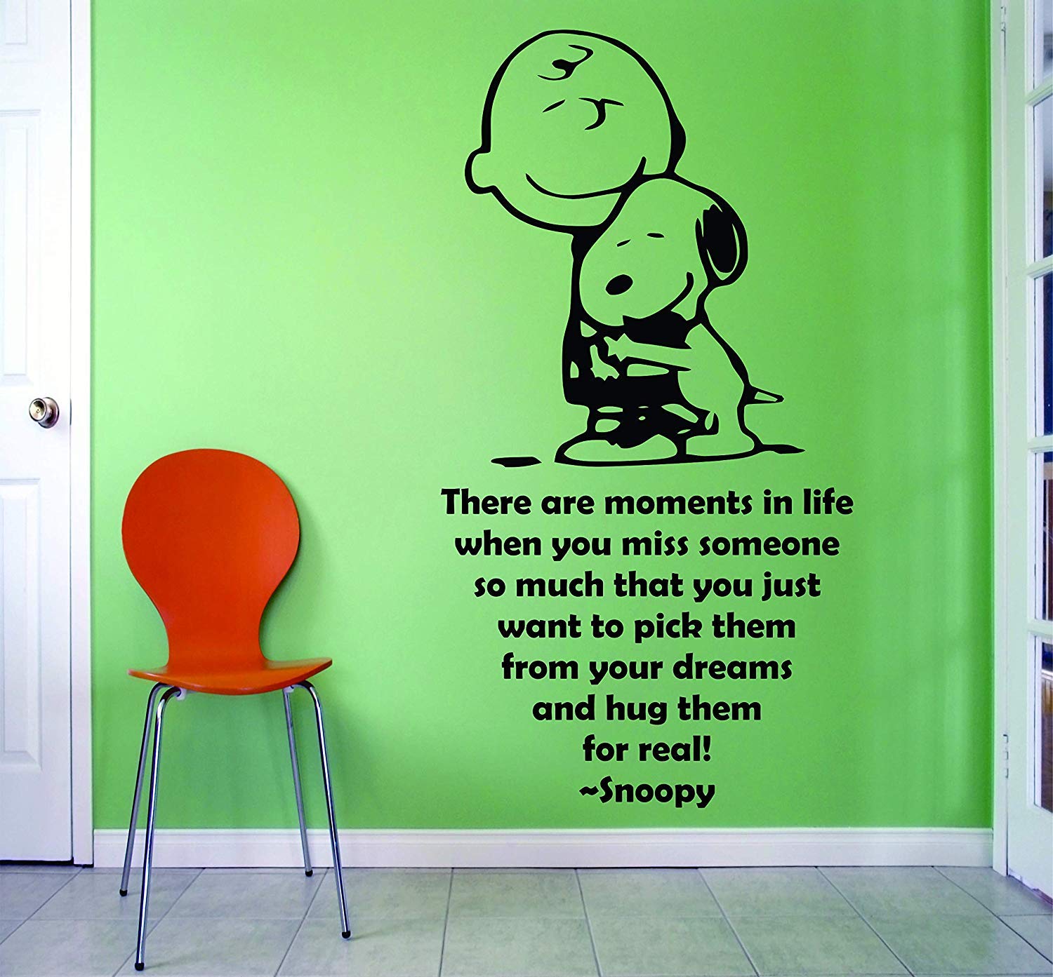 Hug Them Real Snoopy Popular Quote Peanuts Cartoon Quotes Wall S