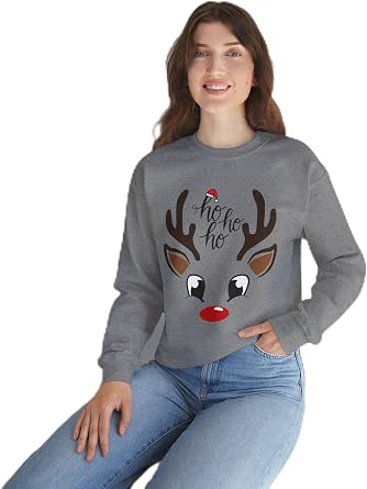 Festive Holiday Sweatshirt, Cozy Christmas Apparel, Unisex Crewneck, Cute Gift for Her/Him, Winter Wardrobe Essential, Seasonal Fashion
