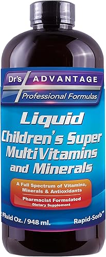 Super MultiVitaminas y Minerales Líquidos para Niños 32oz