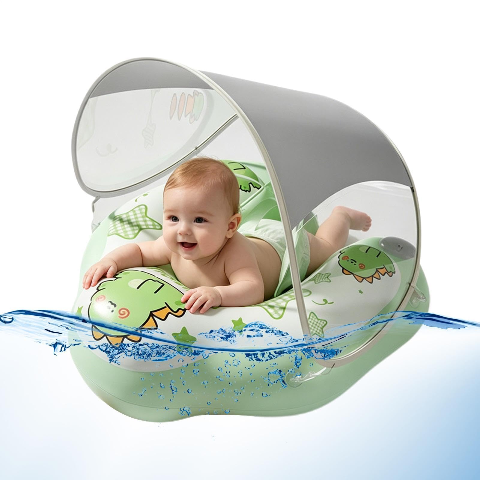 Salvagente per bambini, con copertura rimovibile, gonfiabile e galleggiante, per vacanze, compleanni, feste, attività all'aperto, lago, mare, cortile, vacanze