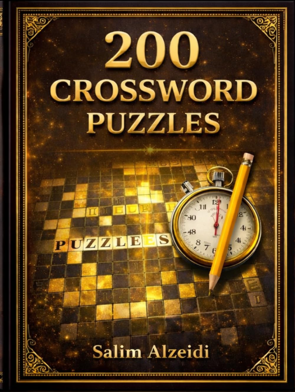 Crossword Puzzle Book: 200 Fun and Challenging Crossword Puzzles for Brain Training