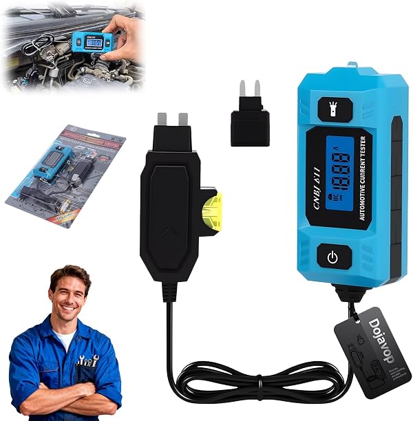 Probador de Fusibles y Relés para Coche Automotriz Probador De Relay Automotriz Circuit Fusibles De Carro 12v Corriente Automotriz Probe Tester Tool Parasitic Draw Auto Testeador Test Light Breaker Finder