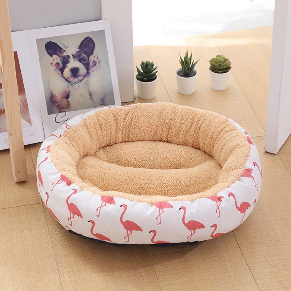 Lit pour chat cachette et canapé chien - Lit donut doux 50x12 cm nid apaisant animaux