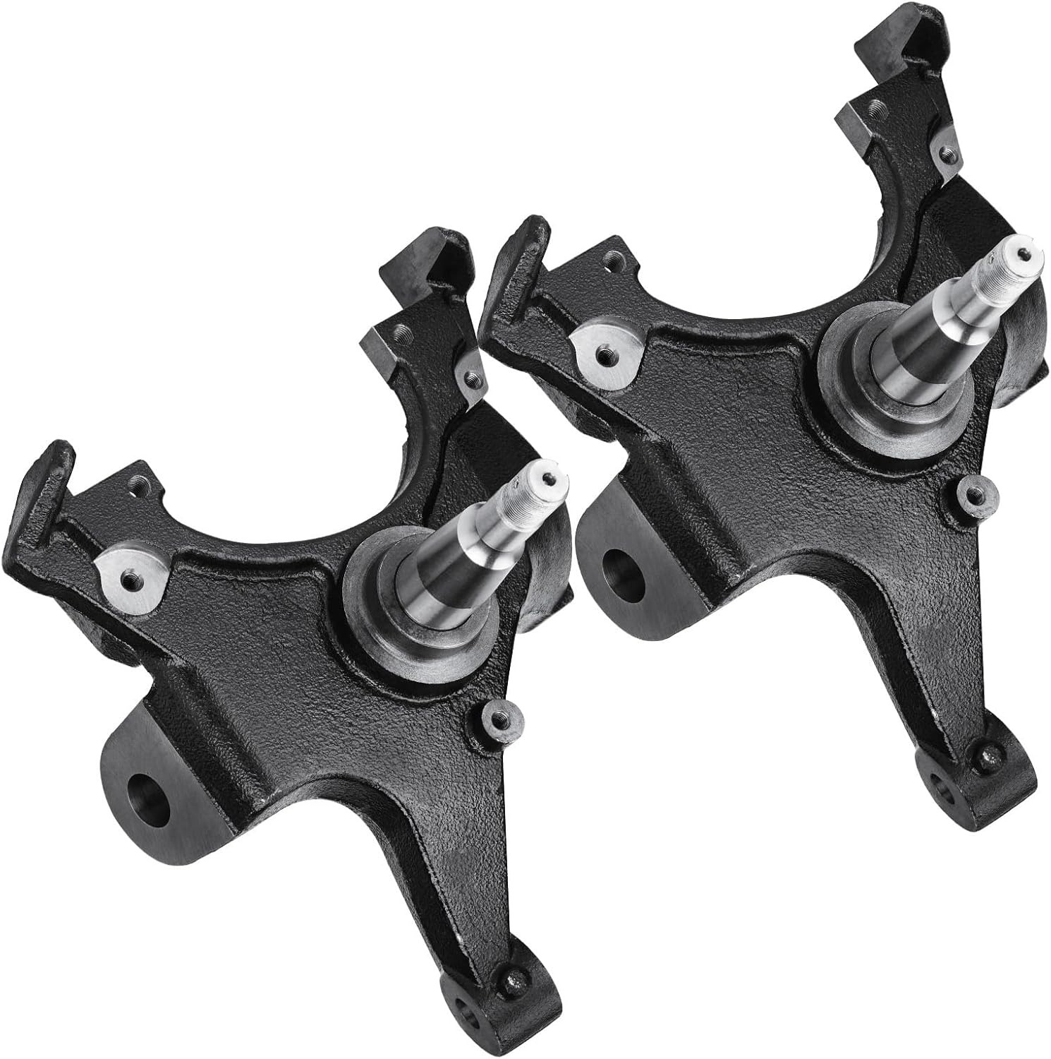 2 Drop Spindles Lowering Kit Fit for GMC C1500 C2500 1988-1998, C1500 2500 Suburban 1992-1999, for Chevy Tahoe Yukon 1995-1999, Fits 2WD 1.25 Rotors Truck SUV Front Suspension