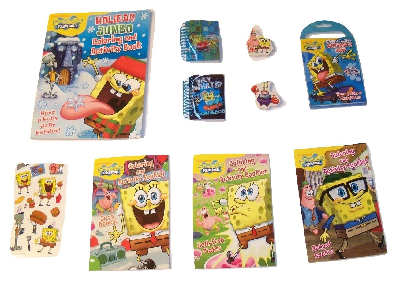 Spongebob Squarepants Activity Gift Set Adventures Of The Krabby