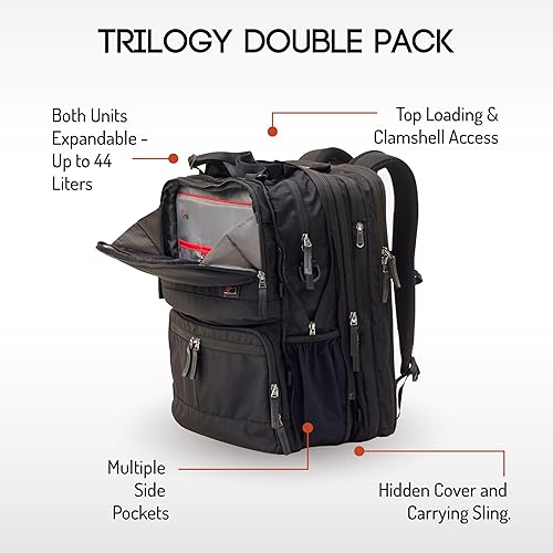Miniatura 3 de Paquete especial! Paquete doble Trilogy + bolsa de lona plegable 5 en 1 Penta. Ahorra $29! Obtén 5 bolsas modulares mezcla y combina como quieras.