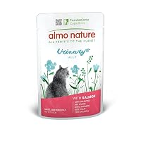 almo nature Functional Urinary Help - Cibo Umido per Gatti Adulti al Salmone