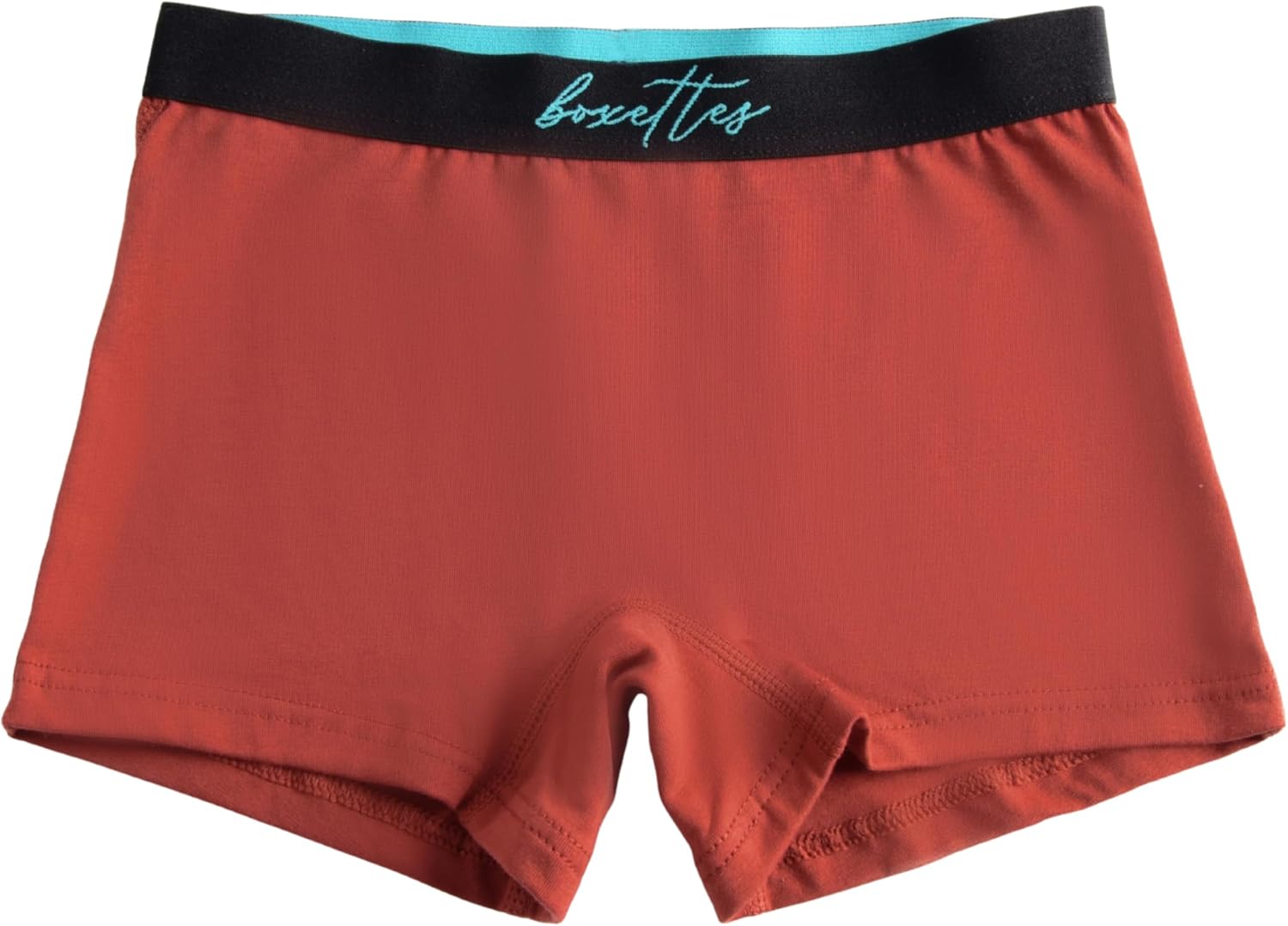 Girls Boxer Briefs (5-Pack Cotton, Modal or Nylon Mesh) Super soft. Full-coverage. Sensory-friendly. Feminine Lining. Tagless - Image 3