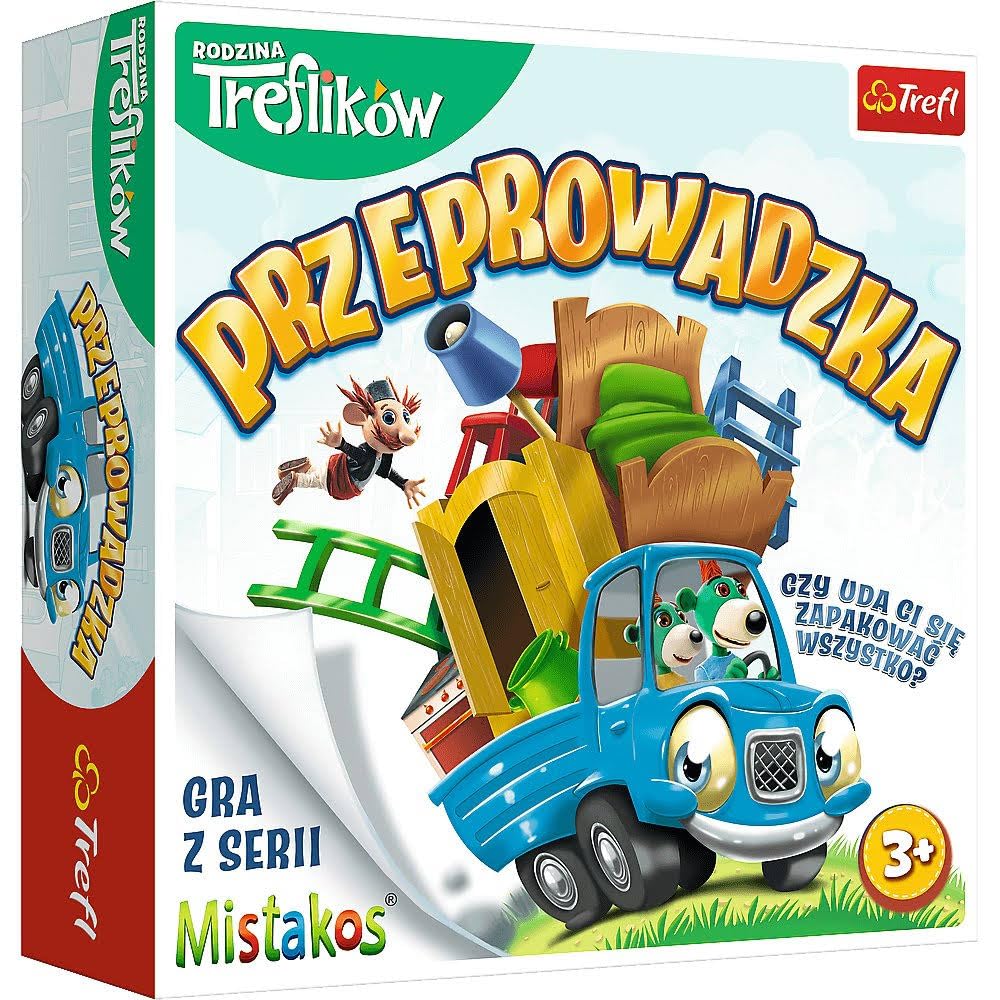 Trefl Moving with the Family Game: Bohdan Fairy Tale Series for Kids 3+