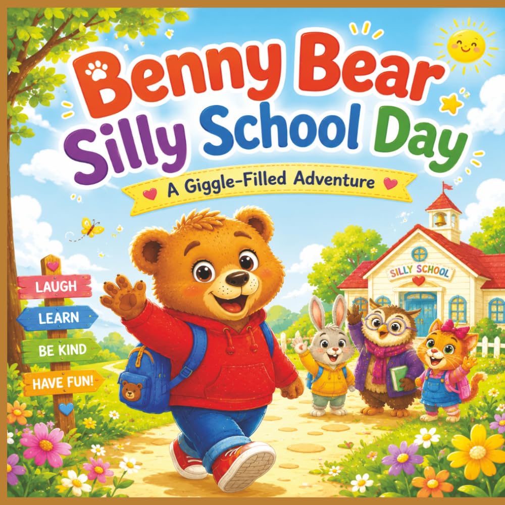 Benny Bear Silly School Day: A Giggle-Filled Adventure About Friendship, Kindness, and School Fun
