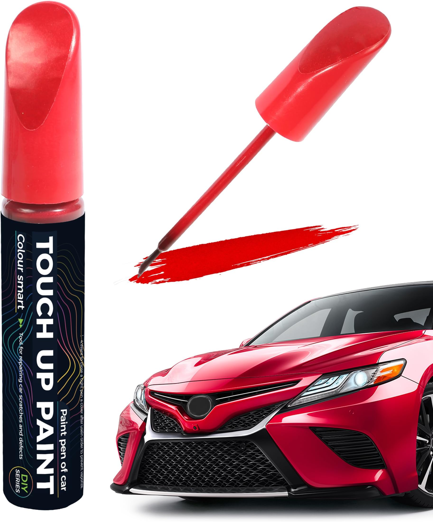 UBOG Touch Up Paint Pen,Touch Up Paint for Cars,Car Accessories Car Touch Up Paint, Automotive Paint Pen Scratch Repair,Car Remover Scratch Paint Pen,Car Paint Pen for Erase Car Scratches (Red)