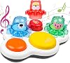 Toddler Gears Toys with Lights & Sounds Montessori Toys for 1 2 3 4 5 Year Old Interactive Baby Toys 6-12-18 Months Early Learning Toys 1 Year Old Boy Girl Birthday Gift