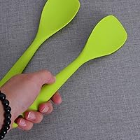 Vista 4 de 2pcs Utensilios de cocina de silicona Espátula casera Tunner Espátula