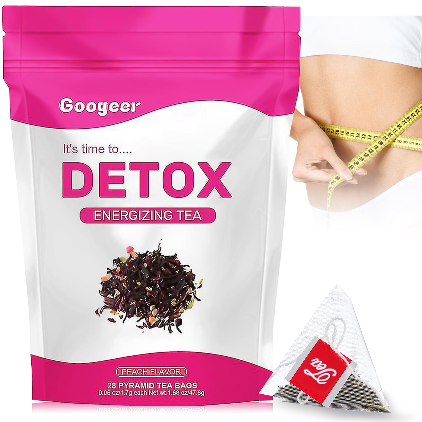 SHOWHEEL Körperformender Detox-Tee (28 St.)
