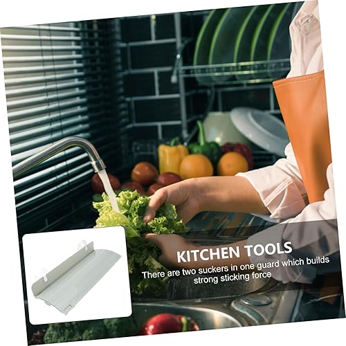 Miniatura 9 de MAGICLULU 3 unids tanque de pantalla de agua raspador de migas separador de agua de retención de agua herramienta de cocina deflector protector