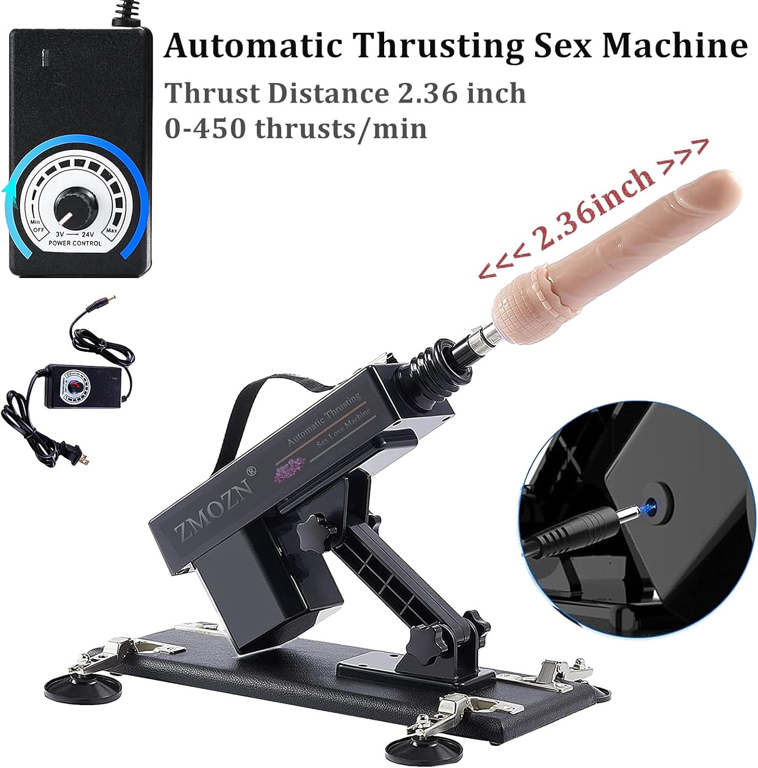 Automatic Sex Machine Sex Toys with Realistic Dildo Sex Huge Cock for Female Masturbation, Gay Couple Adult Masturbator Love Machine Device Gun with 7 Attachments
