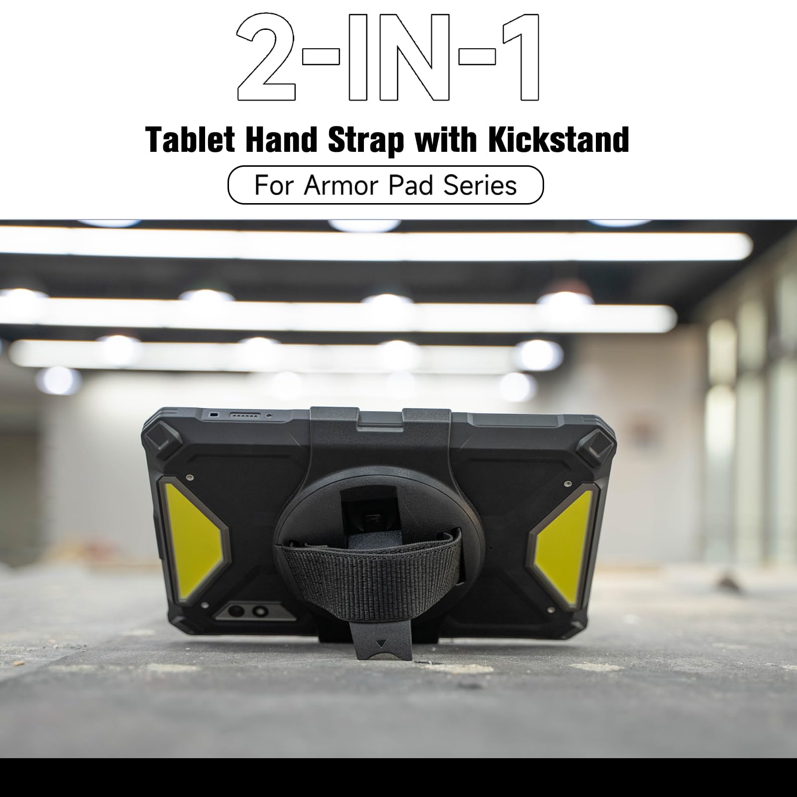 Cinghietta Con Supporto E Cavalletto Per Ulefone Armor Pad 3 Pro (10.36 Pollici)