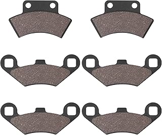 Cyleto Front and Rear Brake Pads for POLARIS Big Boss 250 300 350 400 450 500 Sportsman 350 400 500 Xplorer 300 400 500 Xpress 300 400 Magnum 425 Trail Blazer 250 Trail Boss 250