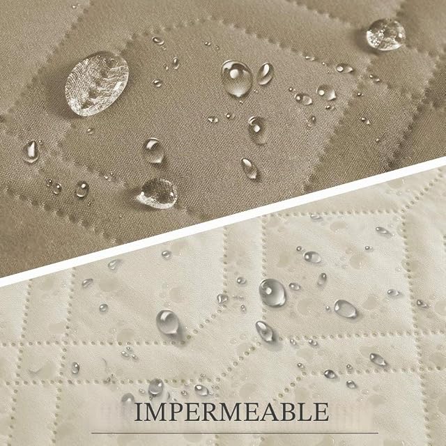 Foto 5 de 7 de SUNNYTEX Funda Impermeable para Cama de Perro, Alfombrilla para Mascotas, Manta para sofá, Cama