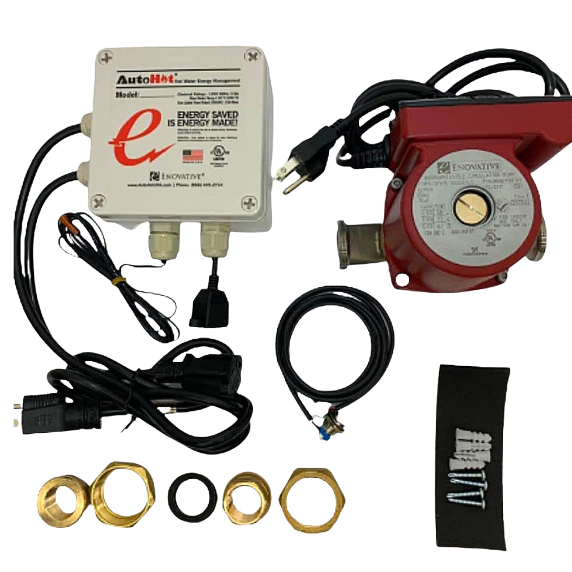 AUTOHOT DR055U Electric On-demand Hot Water Recirculating Pump System With  Multiple Options and LCD To view and Control Water Temperature and  Circulation System. Recirculating Pump Hardware Included - Amazon.com