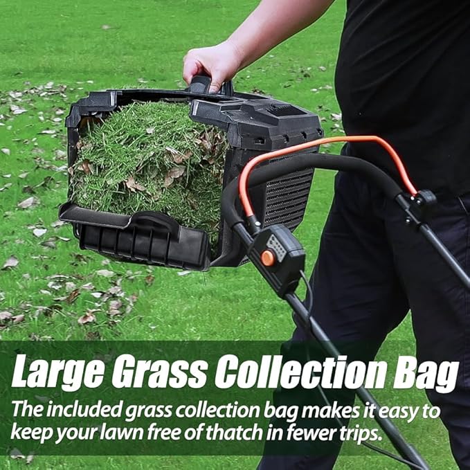 In addition to its performance and convenience, the LawnMaster CLM2413A also features a durable build quality that will stand up to regular use. The high-quality materials used in its construction make it a long-lasting investment in your lawn care routine. With its cordless design, you can mow your lawn without the hassle of dealing with tangled cords or limited mobility. The efficient cutting power and battery life of this mower make it a great choice for homeowners looking for a reliable and hassle-free lawn maintenance solution. Description by ChatGPT.