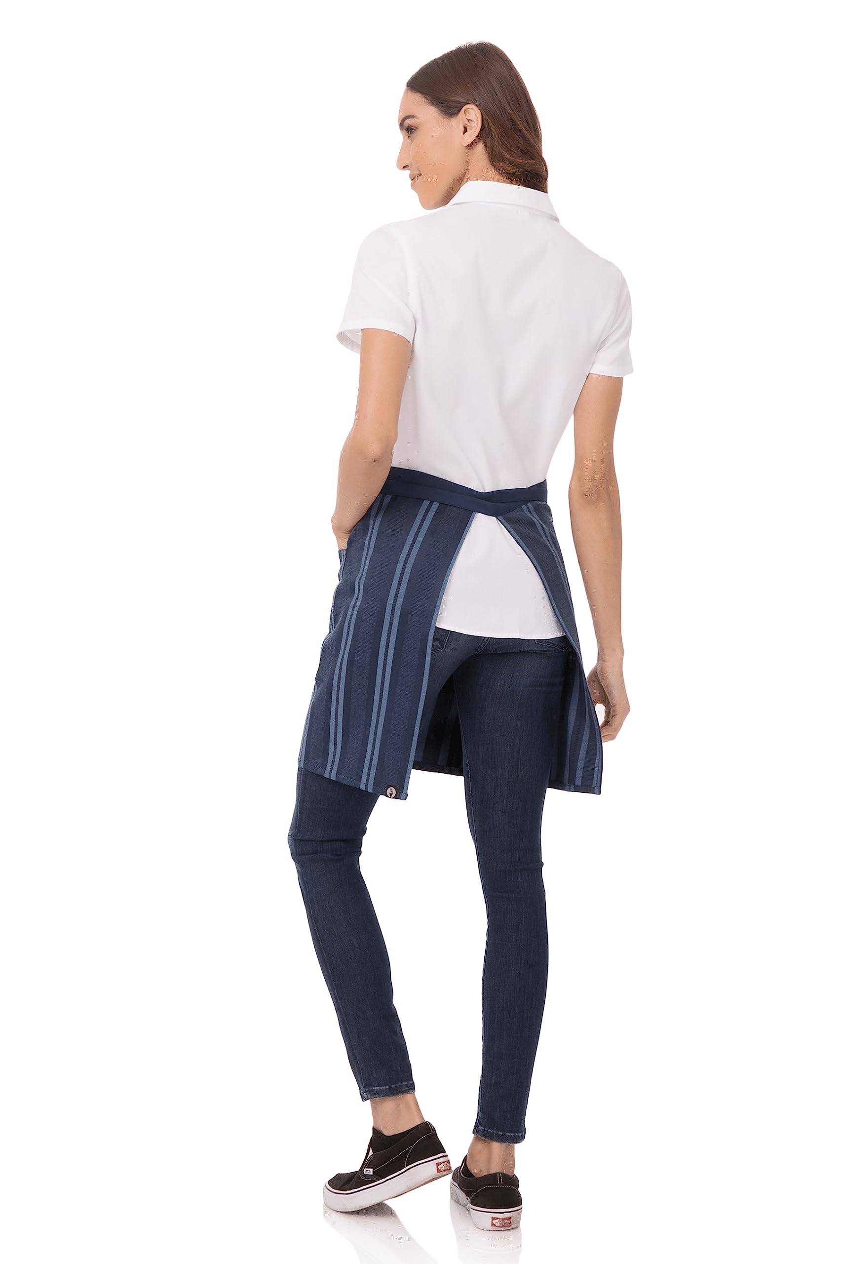 Chef Works Unisex Presidio Half Bistro Apron