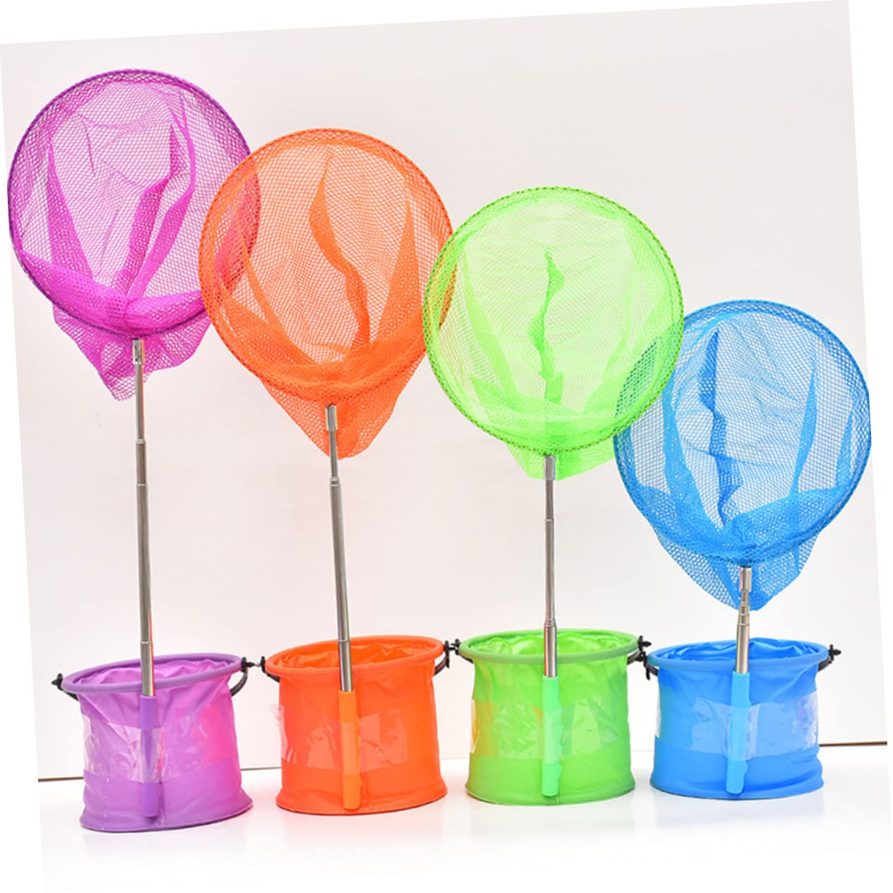 Toyvian Red De Captura Telescópica Para Mariposas – Malla De Nylon Resistente, Mango Antideslizante Y Plegable, Ideal Para Niños Y Coleccionistas