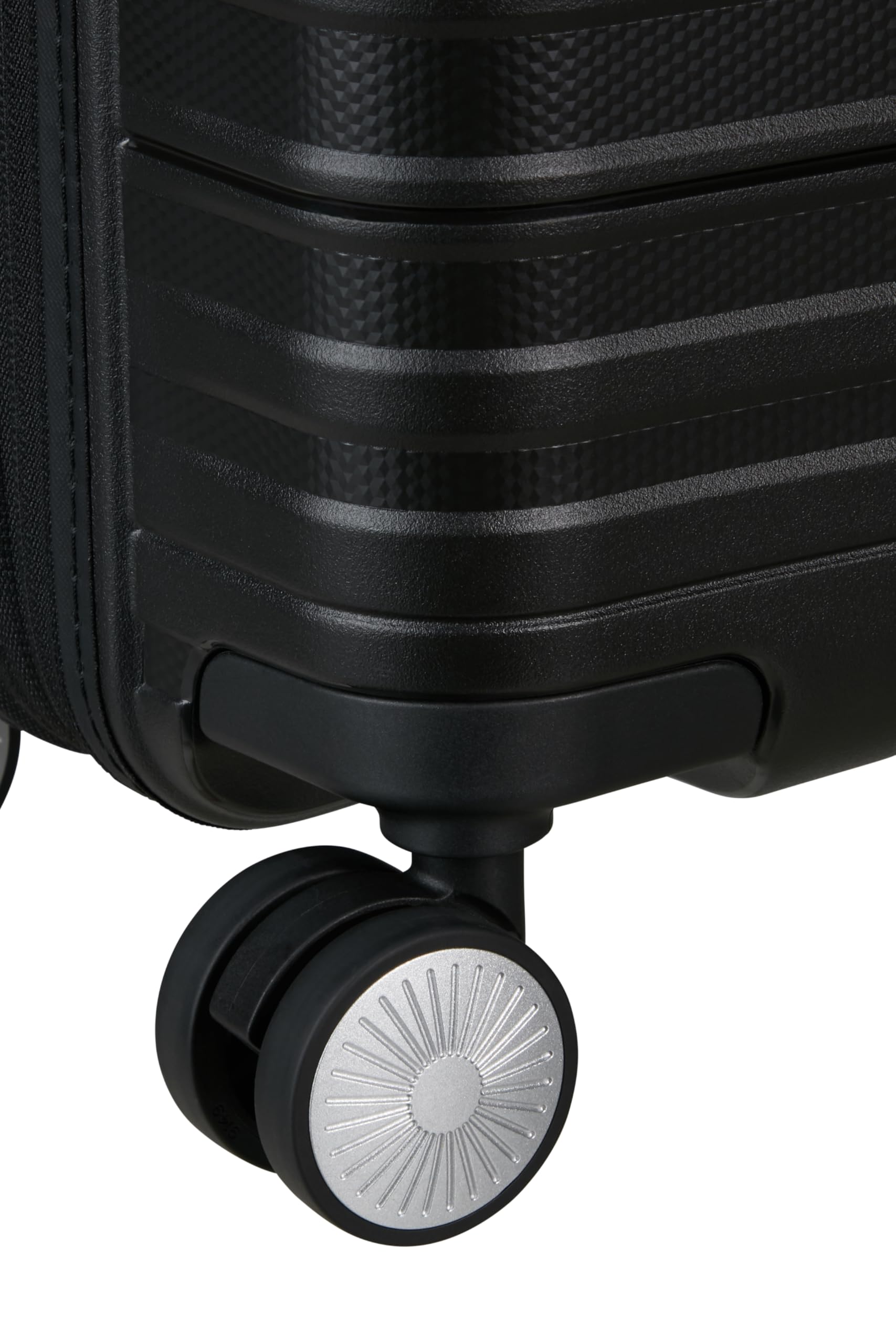 American Tourister Hello Cabin - Spinner S, Expandible Hand Luggage, 55 cm, 39/45 L, Black (Onyx Black)